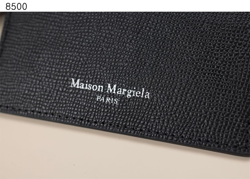 마르지엘라-지갑-국내배송 Money Clip Bovine Leather Wallet