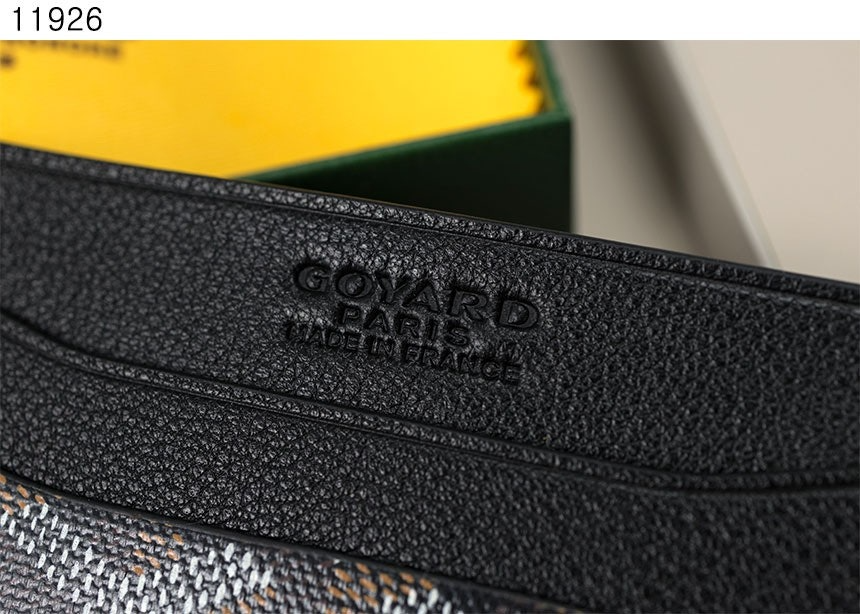 고야드-지갑-국내배송 saint sulpice card holder black