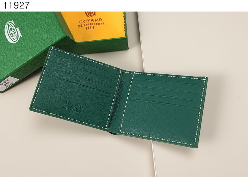 고야드-지갑-국내배송 victoire wallet green