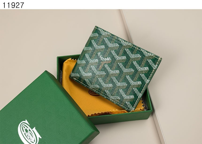 고야드-지갑-국내배송 victoire wallet green