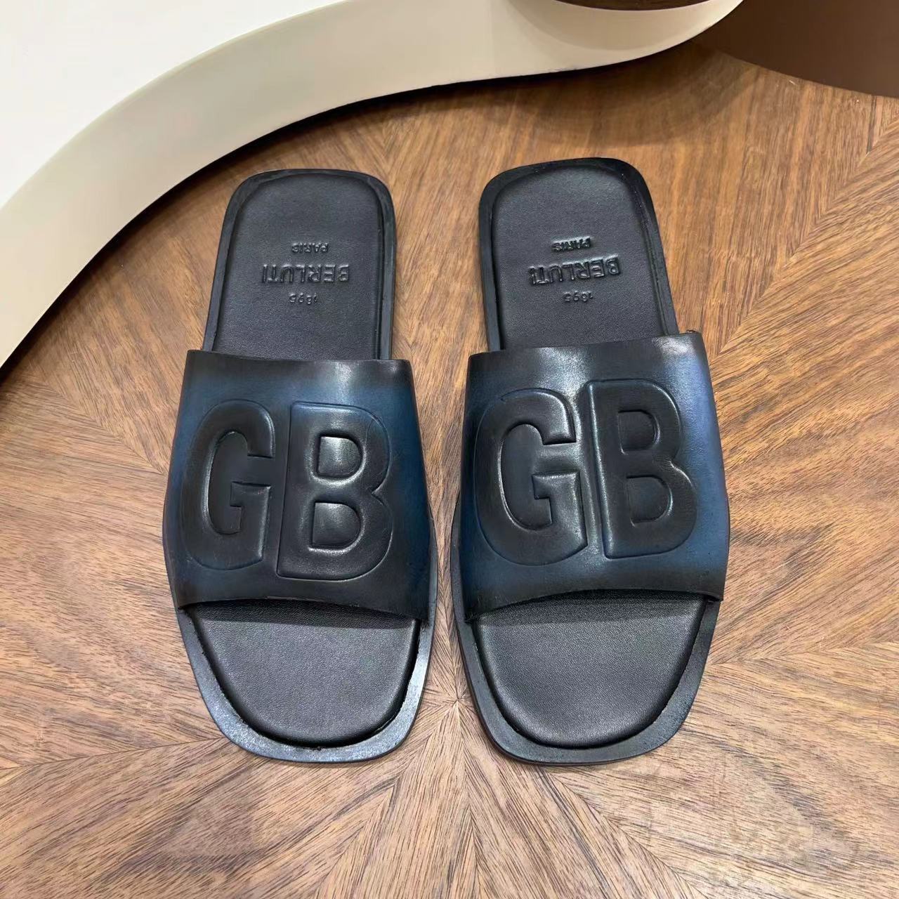 벨루티-신발-해외배송 뮬 슬리퍼
