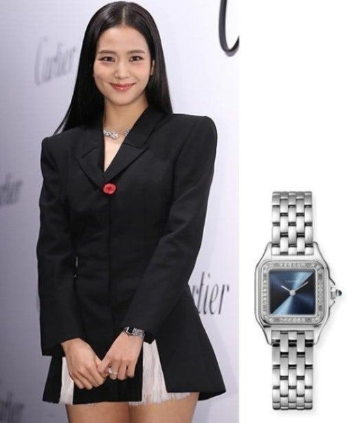 까르띠에-시계-국내배송 팬더 드 워치 블루