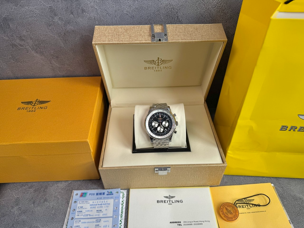 브라이틀링-시계-국내배송 네비타이머 블랙 43mm
