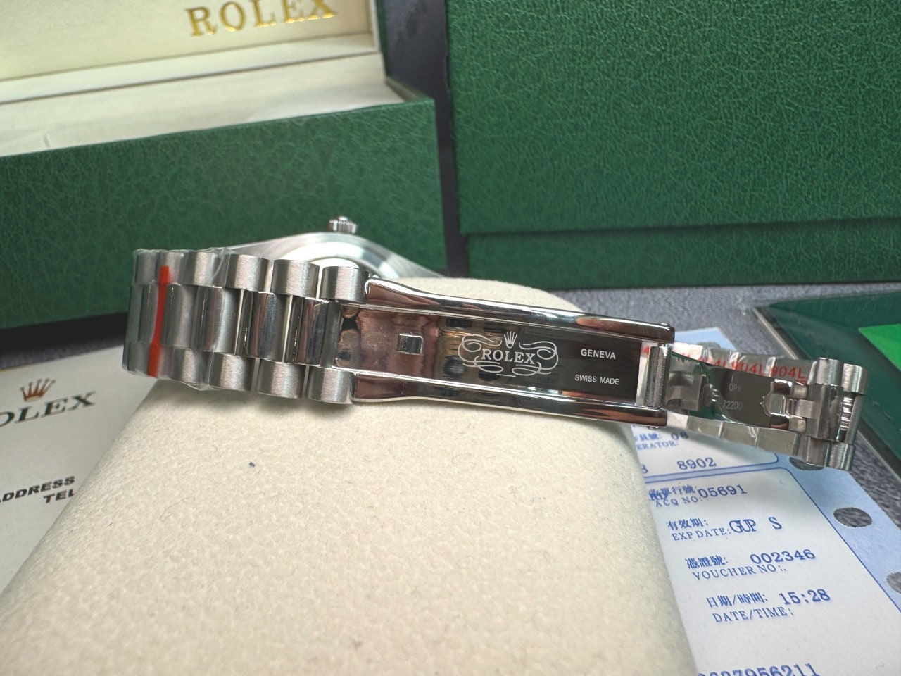 롤렉스-시계-국내배송 데이데이트 40mm 아이스블루 남성용