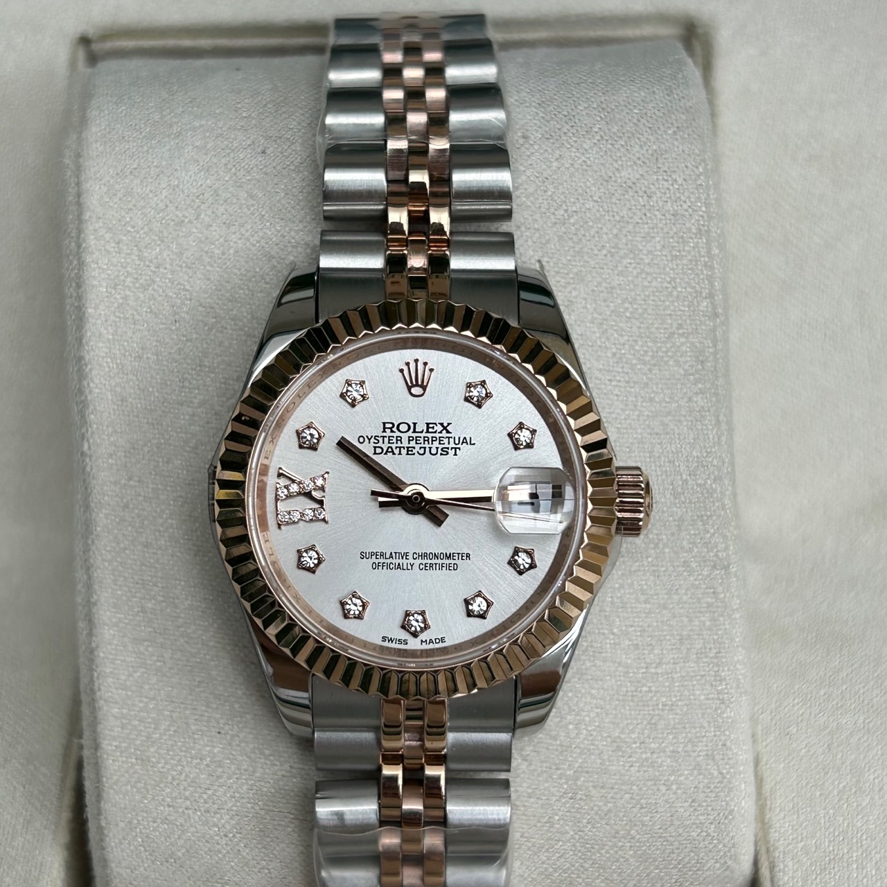 롤렉스-시계-해외배송 데이저스트 별다이아 콤비비