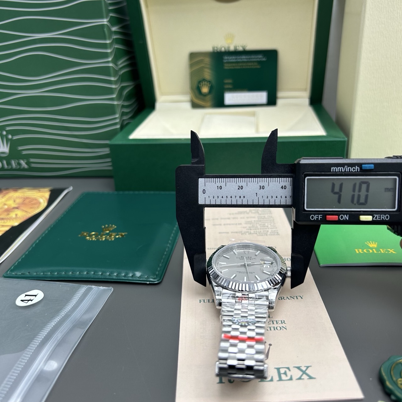 롤렉스-시계-해외배송 데이저스트 실버 다이얼 41mm(TW공장)
