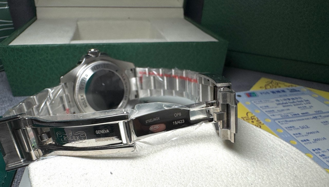 롤렉스-시계-국내배송 딥씨 블랙실버크롬 44mm 오이스터스틸