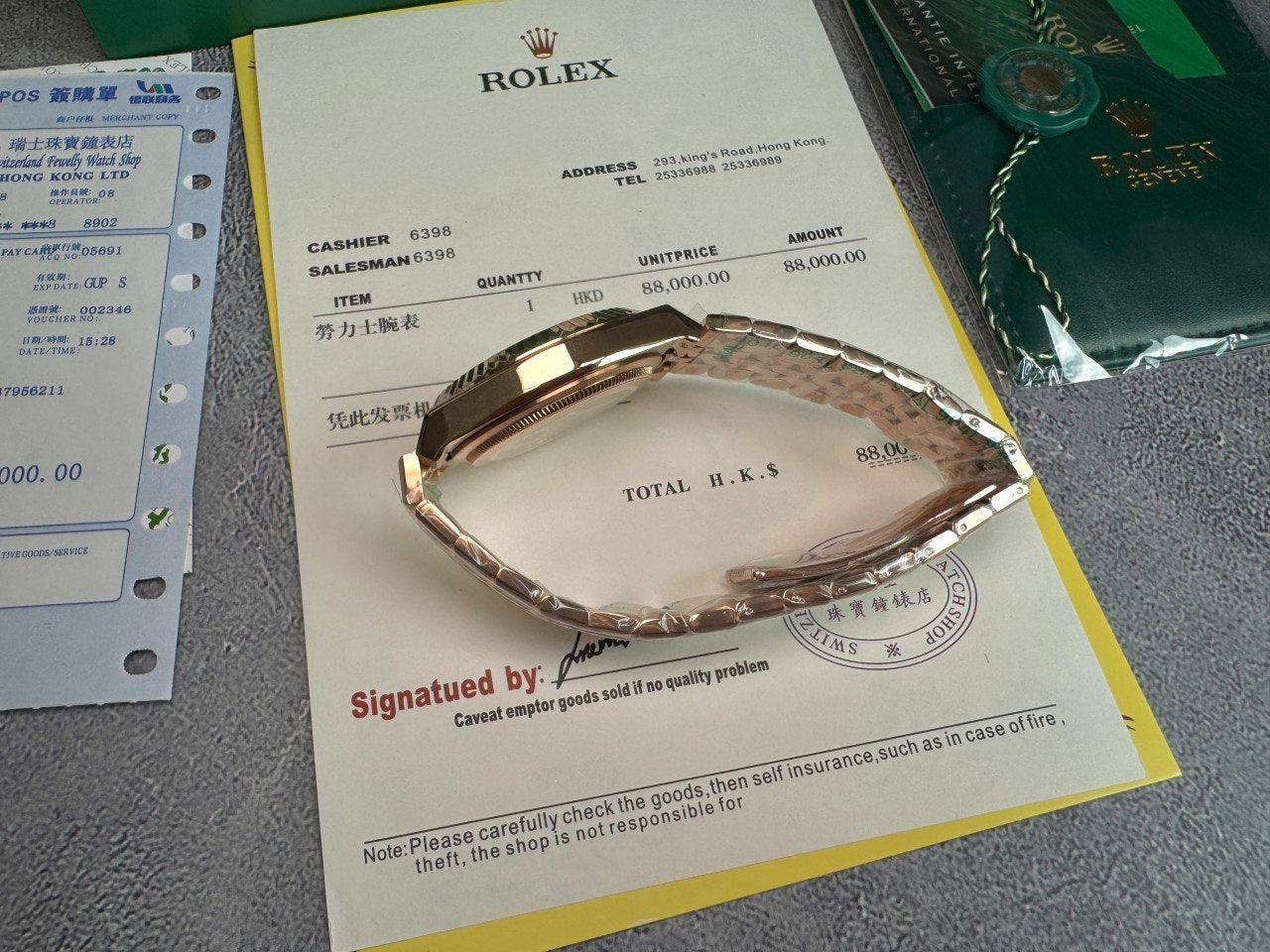 롤렉스-시계-국내배송 랜드 드웰러 40mm 허니콤 에버로즈골드