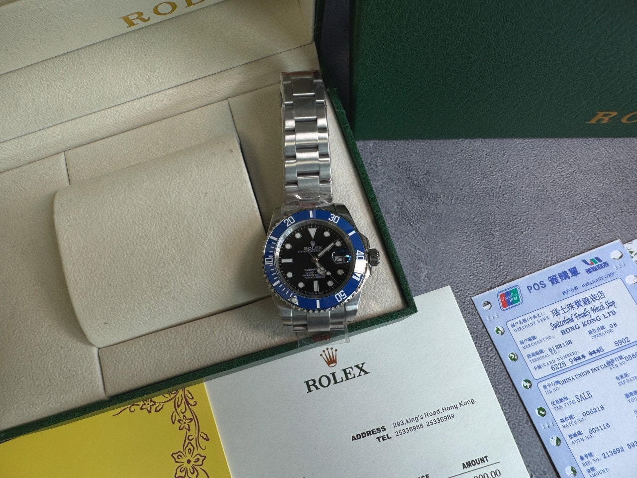롤렉스-시계-국내배송 서브마리너 블루세라믹 40mm