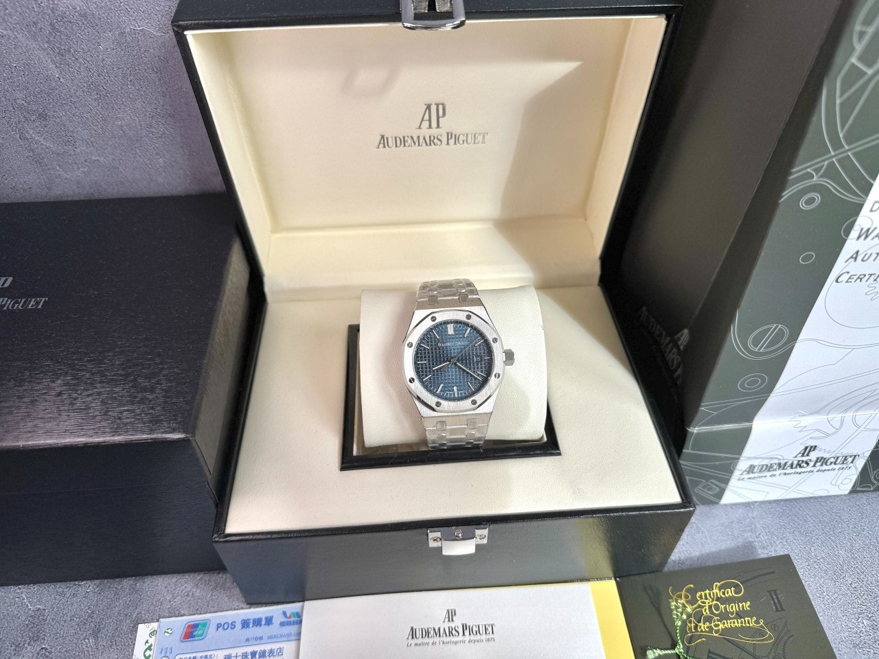 오데마피게-시계-국내배송로얄오크 셀프와인딩 청판 41mm