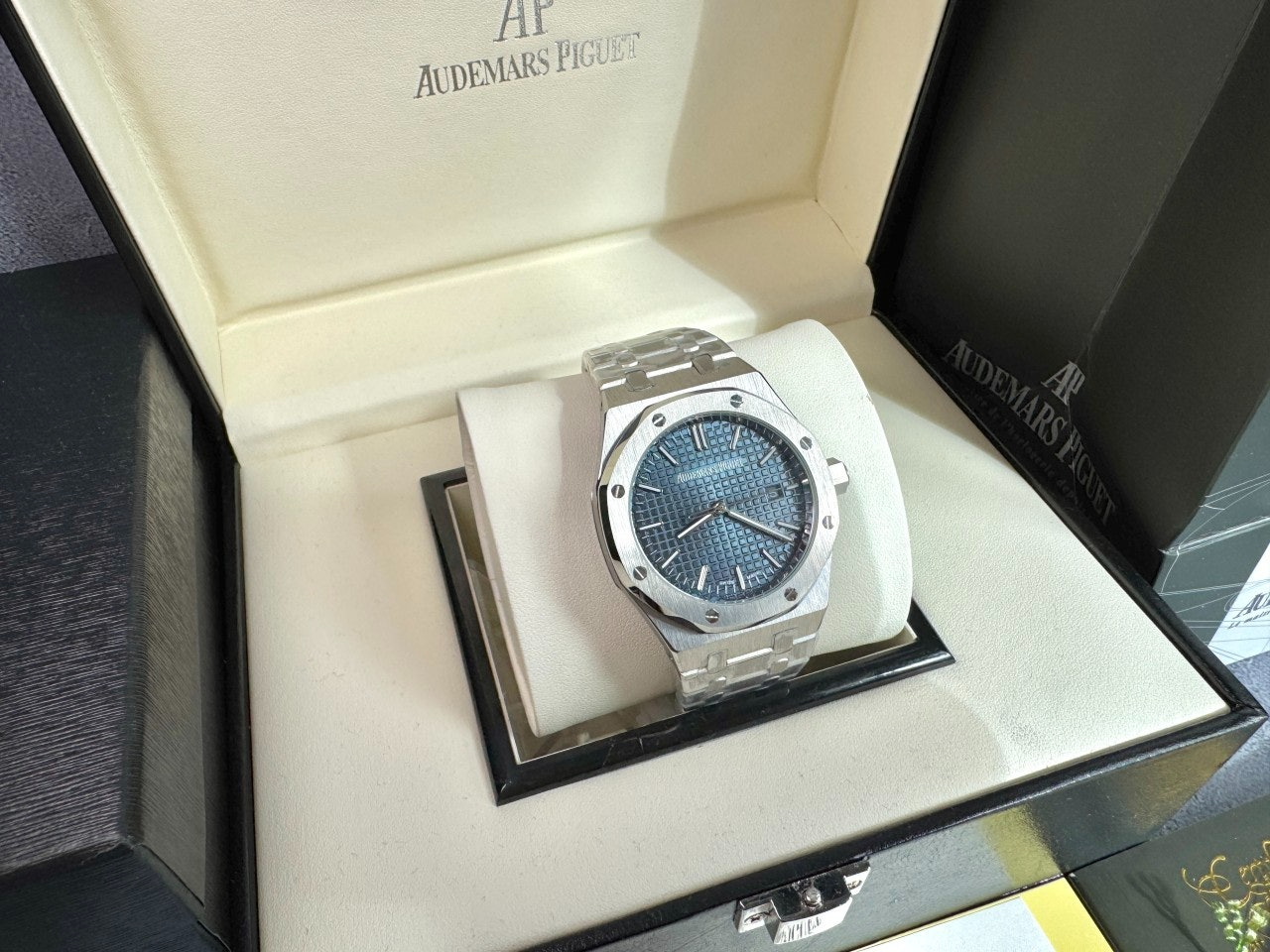 오데마피게-시계-국내배송로얄오크 셀프와인딩 청판 41mm