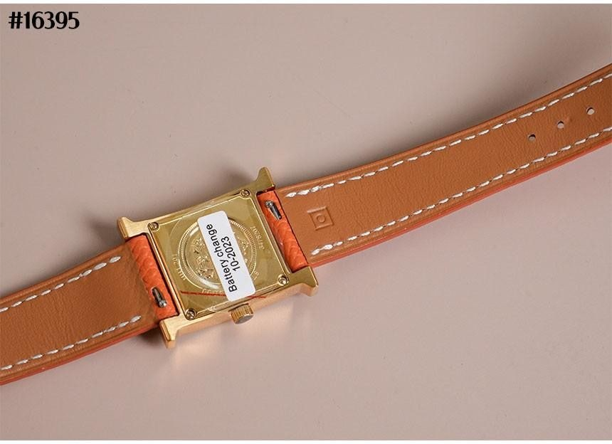에르메스-시계-국내배송 H 아워 워치 앱송 골드