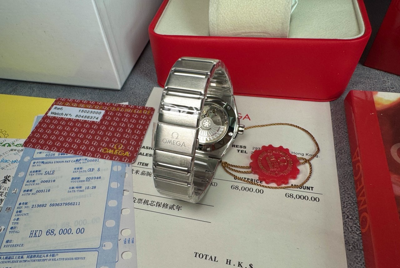 오메가-시계-국내배송 컨스텔레이션 41mm 운석다이얼