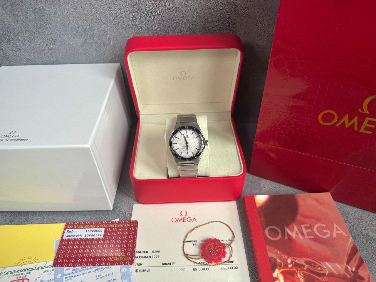 오메가-시계-국내배송 컨스텔레이션 41mm 운석다이얼