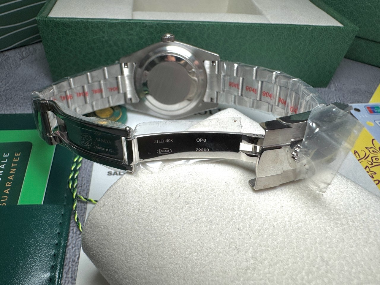 롤렉스-시계-국내배송 오이스터 페퍼추얼 36mm 터콰이즈다이얼