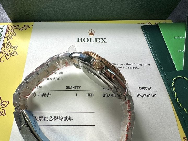 롤렉스-시계-국내배송 요트마스터 브라운 40mm 에버로즈골드