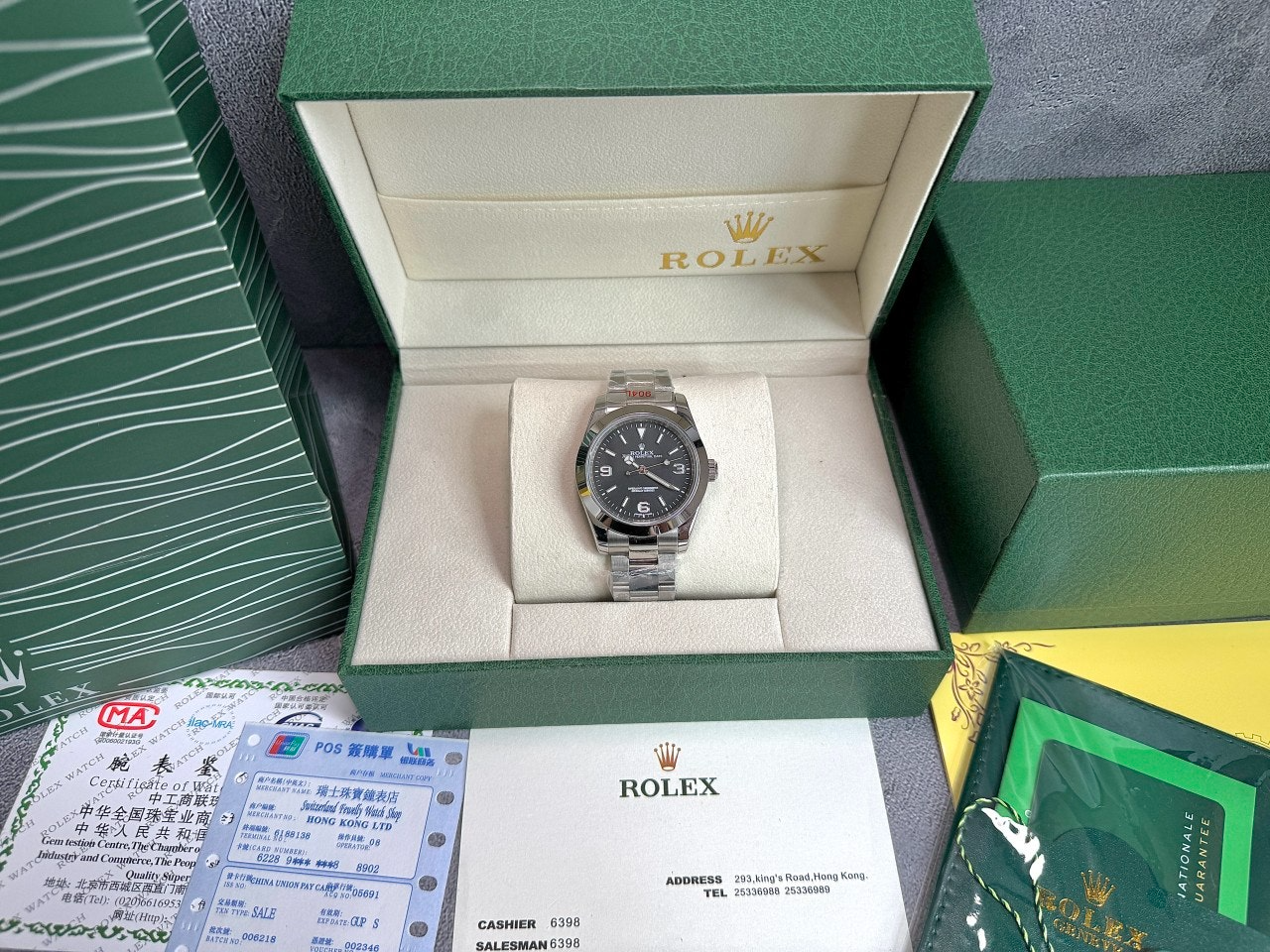 롤렉스-시계-국내배송 익스플로러2 블랙다이얼 40mm