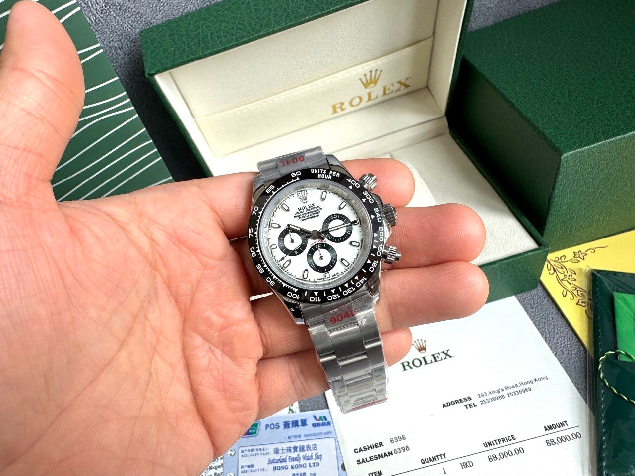 롤렉스-시계-국내배송 코스모그래프 데이토나 40mm 화이트다이얼