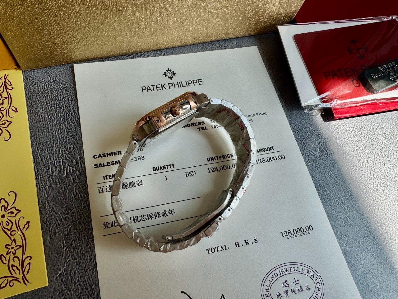 파텍필립-시계-국내배송 큐비투스 5821 콤비 40mm