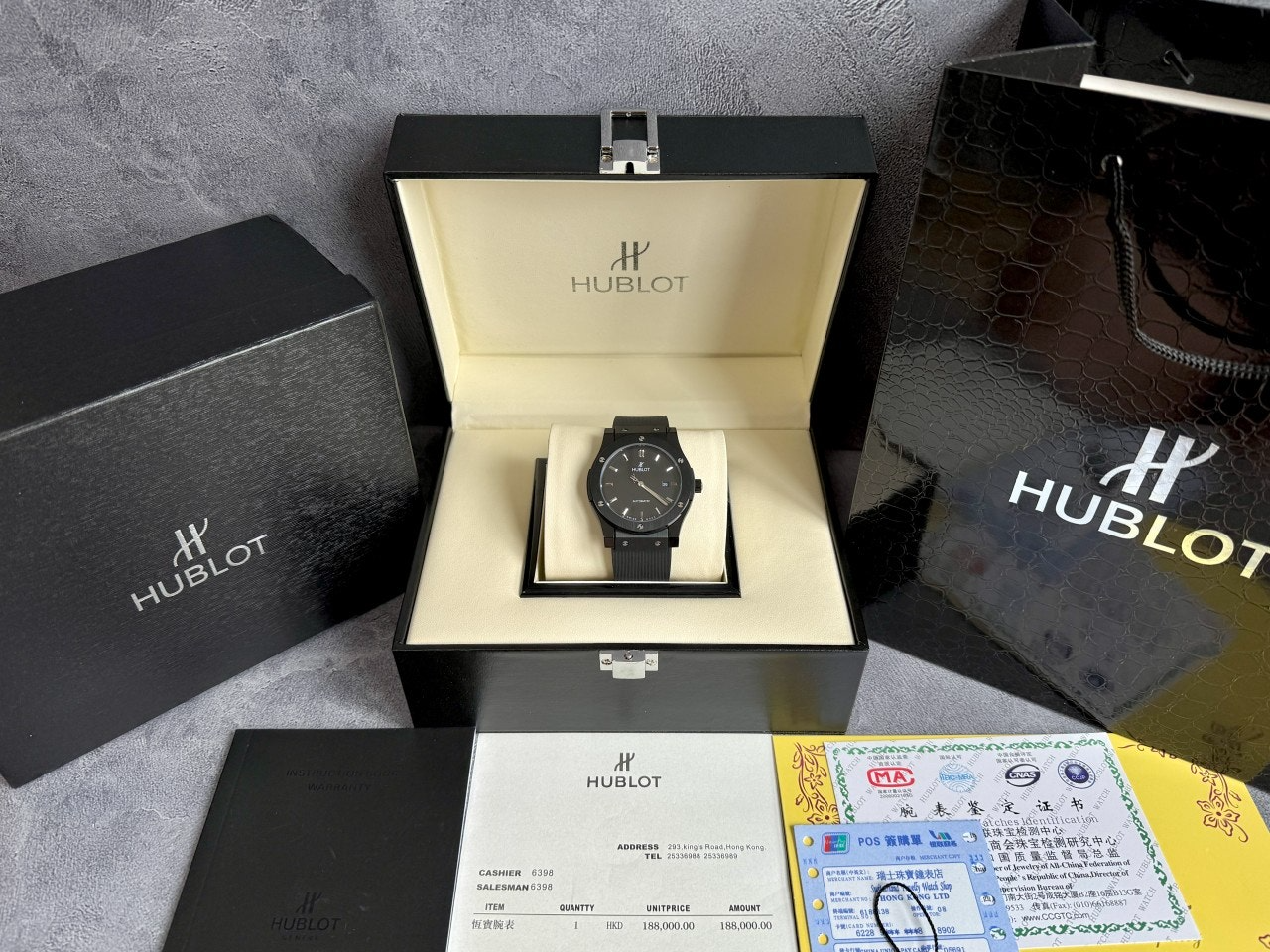 위블로-시계-국내배송 클래식 퓨전 블랙매직 42mm