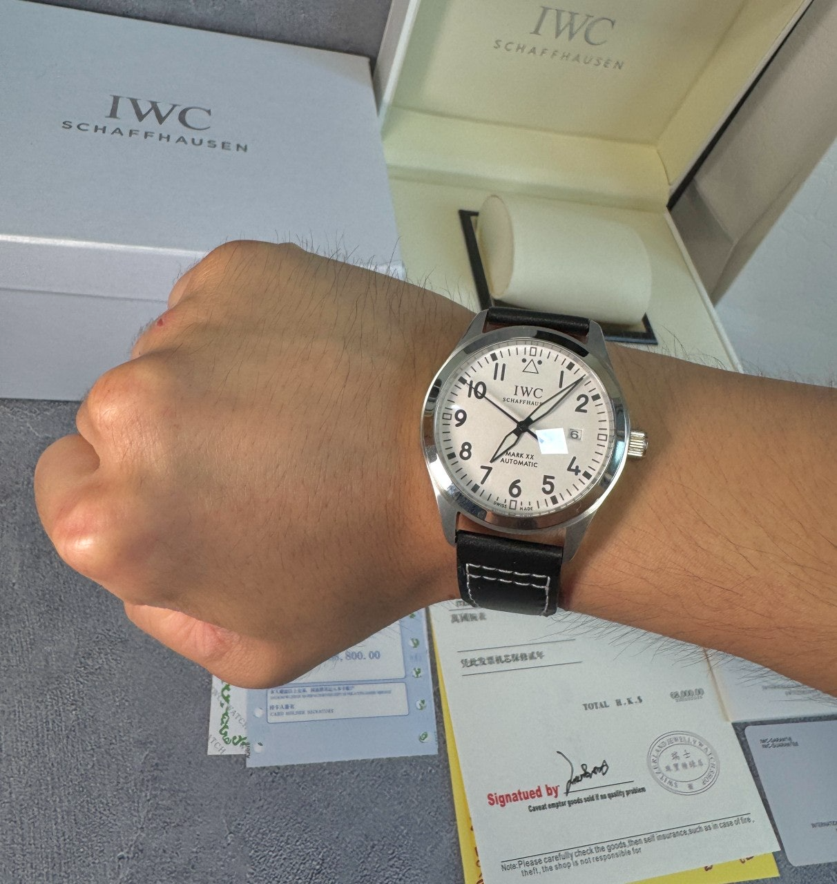 IWC-시계-국내배송 파일럿 워치 마크 XX