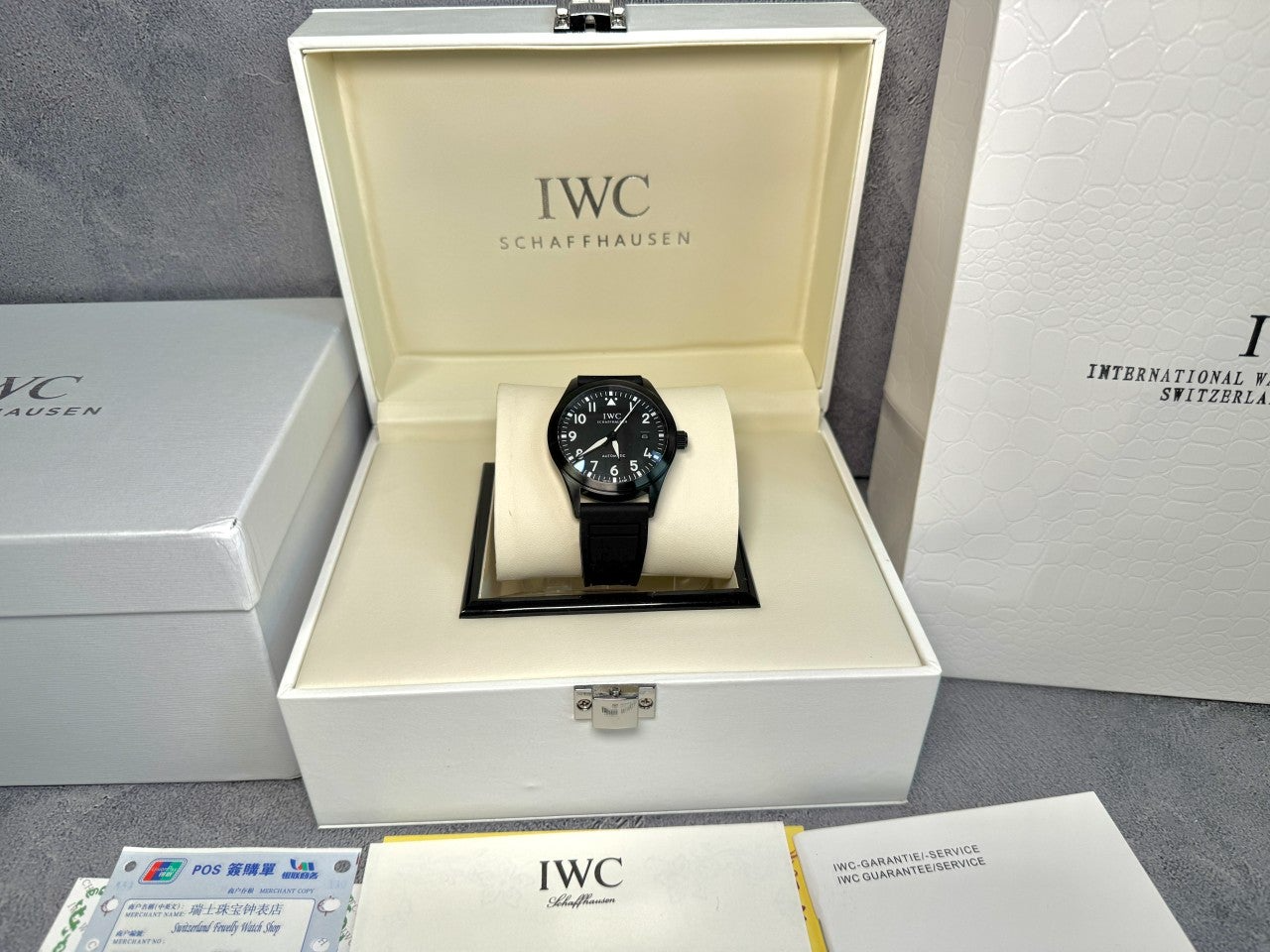 IWC-시계-국내배송 파일럿 워치 오토매틱 41mm 탑건