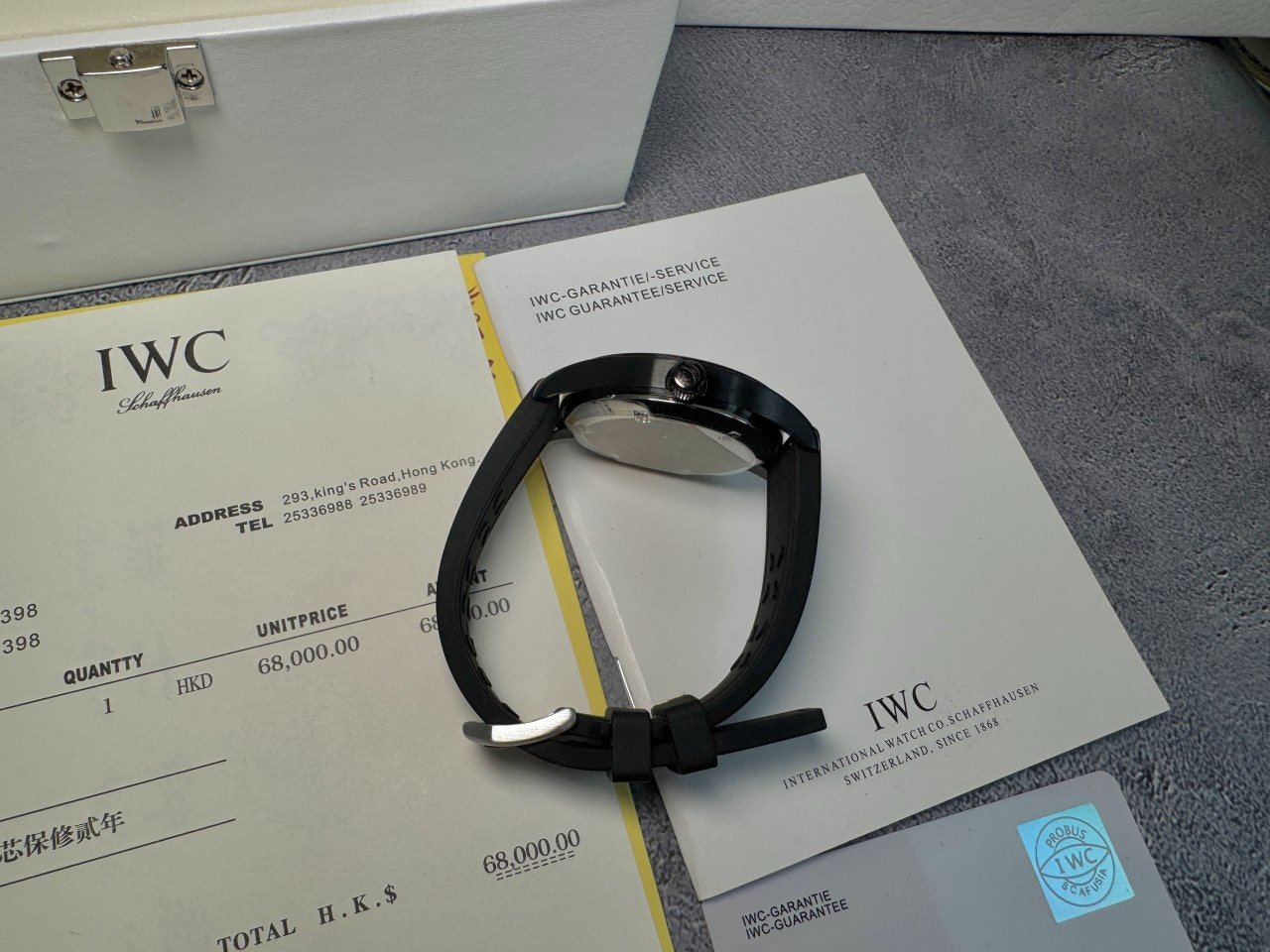 IWC-시계-국내배송 파일럿 워치 오토매틱 41mm 탑건