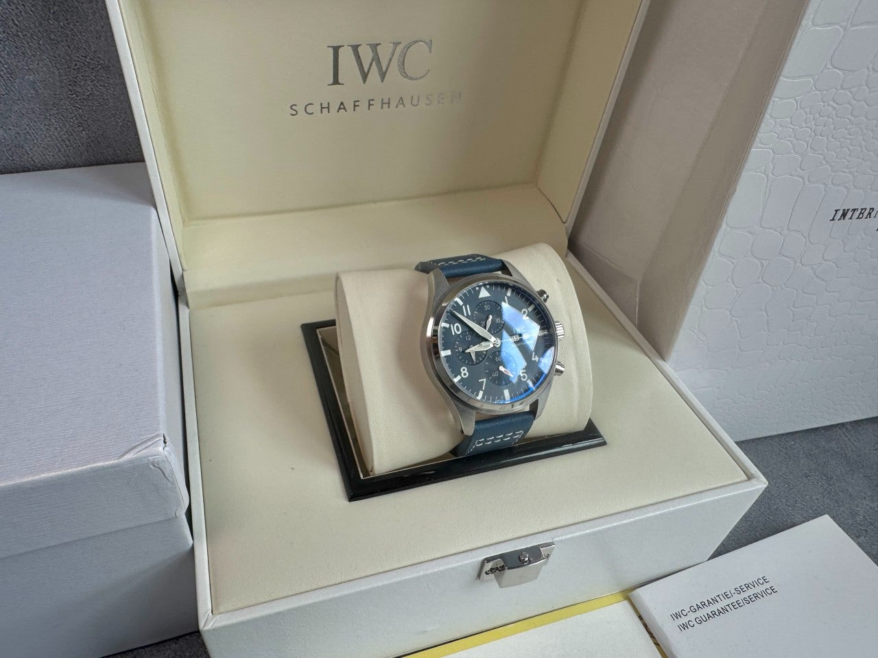 IWC-시계-국내배송 파일럿 워치 크로노그래프 41mm