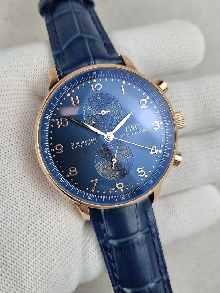 IWC-시계-국내배송 포르투기저 블루다이얼
