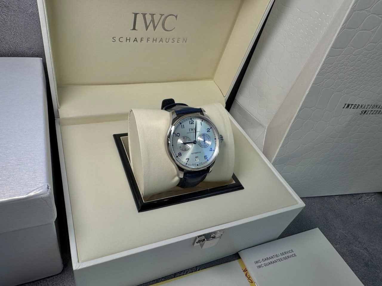 IWC-시계-국내배송 포르투기저 오토매틱 42mm 실버