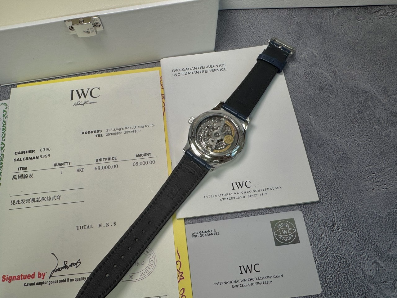 IWC-시계-국내배송 포르투기저 오토매틱 42mm 실버