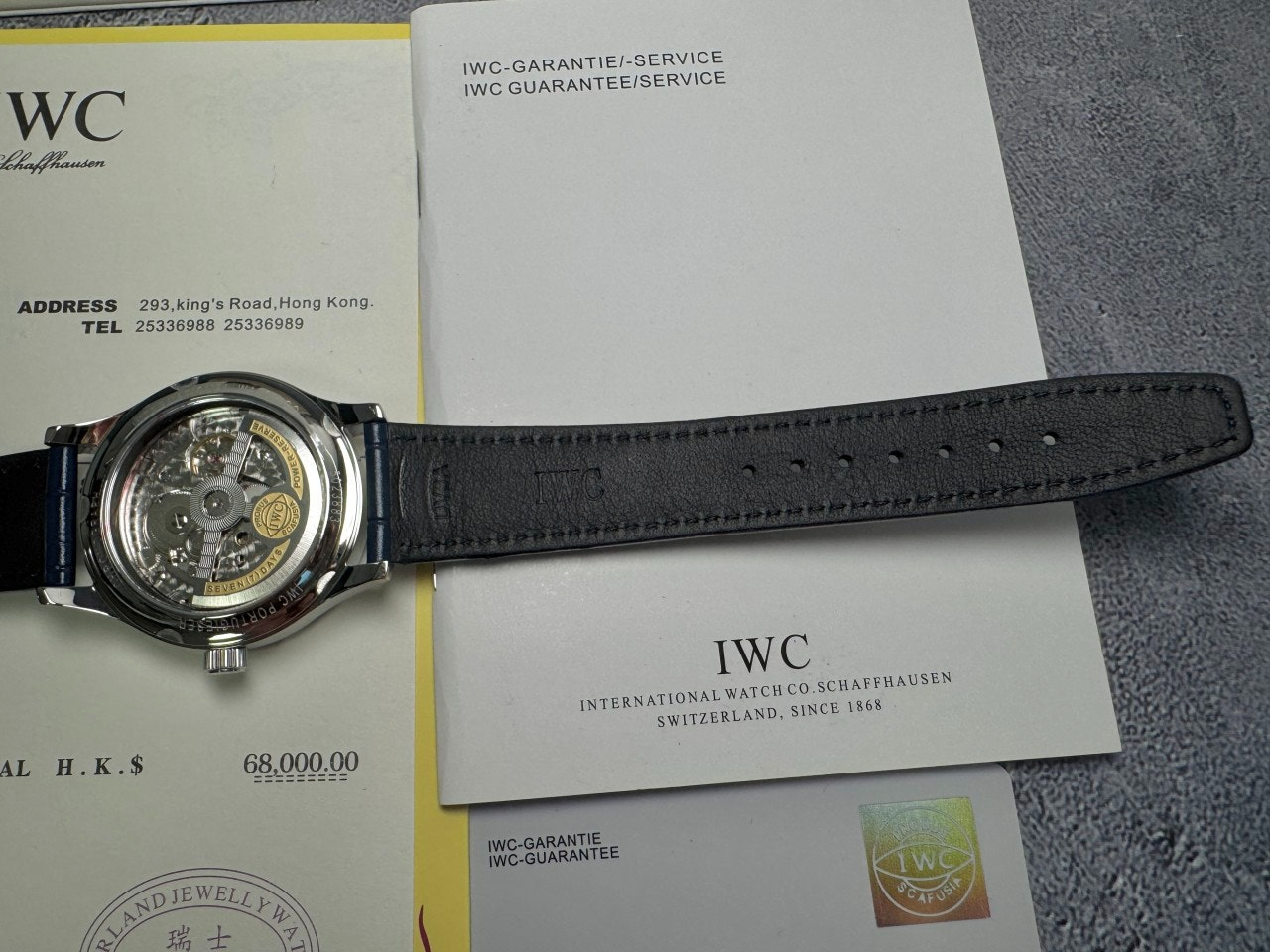 IWC-시계-국내배송 포르투기저 오토매틱 42mm 실버