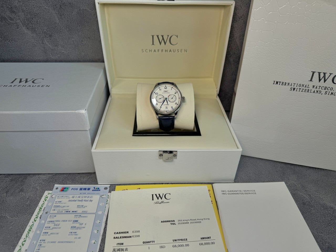 IWC-시계-국내배송 포르투기저 오토매틱 42mm 엘리게이터