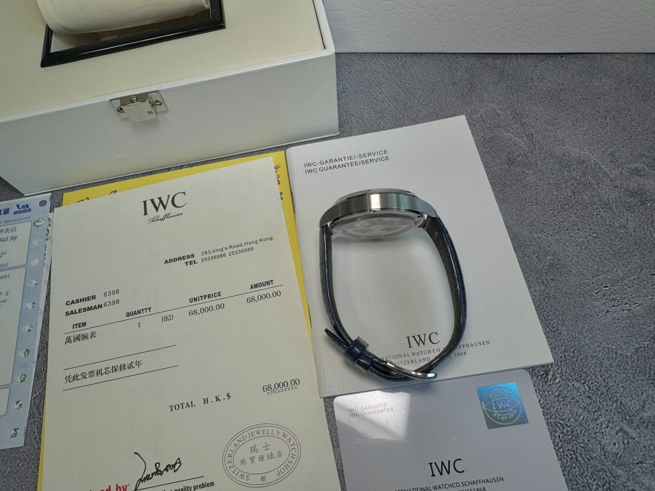 IWC-시계-국내배송 포르투기저 오토매틱 42mm 엘리게이터