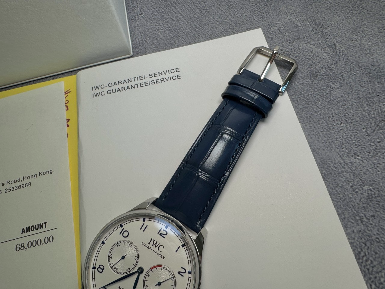 IWC-시계-국내배송 포르투기저 오토매틱 42mm 엘리게이터