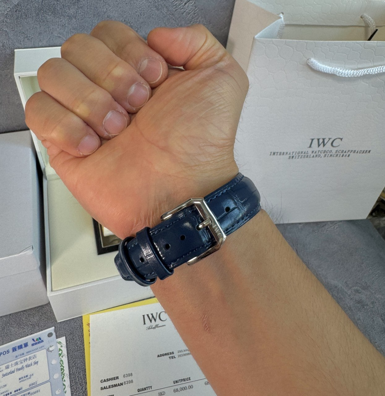 IWC-시계-국내배송 포르투기저 오토매틱 42mm 엘리게이터