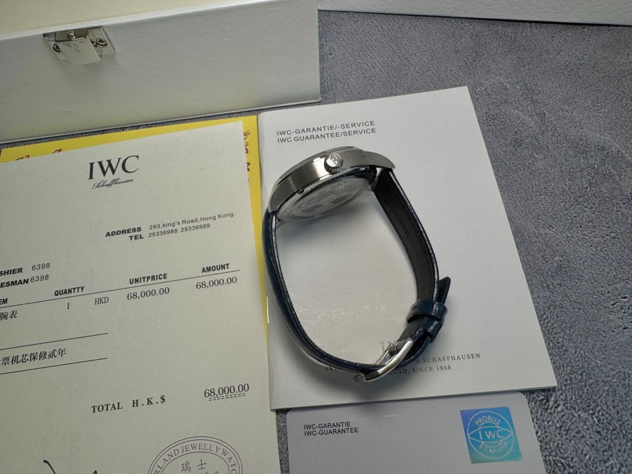 IWC-시계-국내배송 포르투기저 오토매틱 42mm 엘리게이터