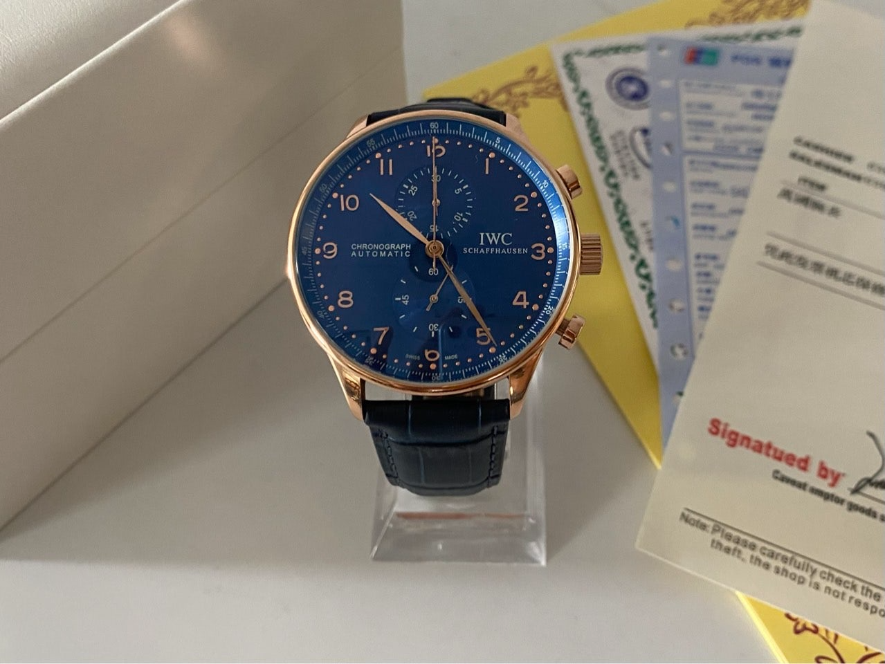IWC-시계-국내배송 포르투기저 크로노그래프