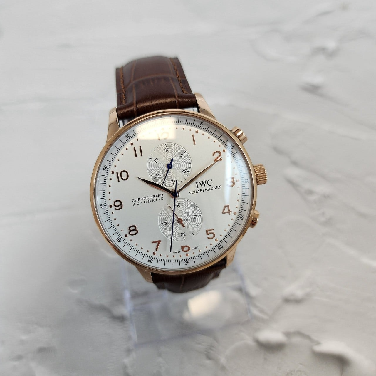 IWC-시계-국내배송 포르투기저 화이트다이얼