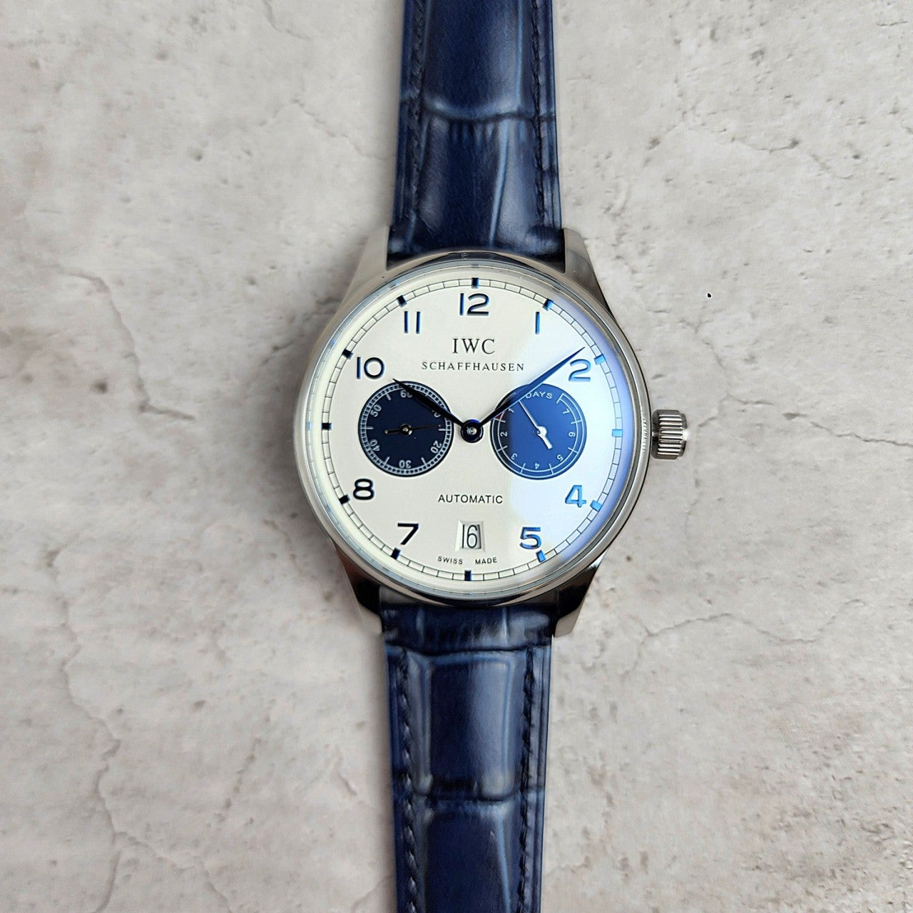 IWC-시계-국내배송 포르투기저 화이트다이얼