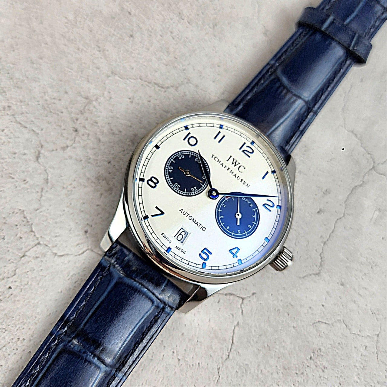 IWC-시계-국내배송 포르투기저 화이트다이얼