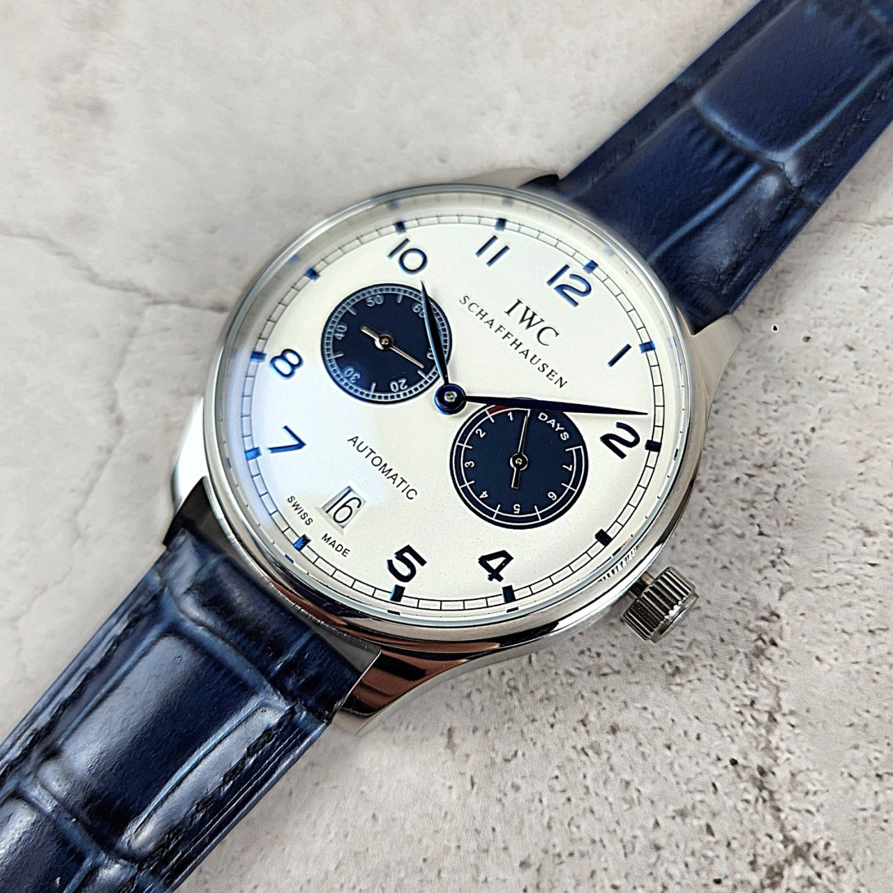 IWC-시계-국내배송 포르투기저 화이트다이얼