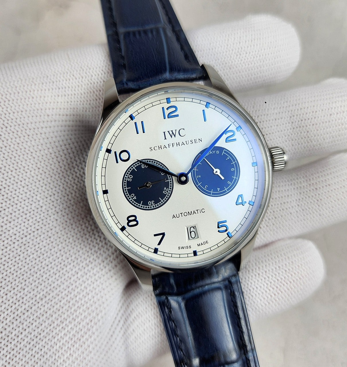 IWC-시계-국내배송 포르투기저 화이트다이얼