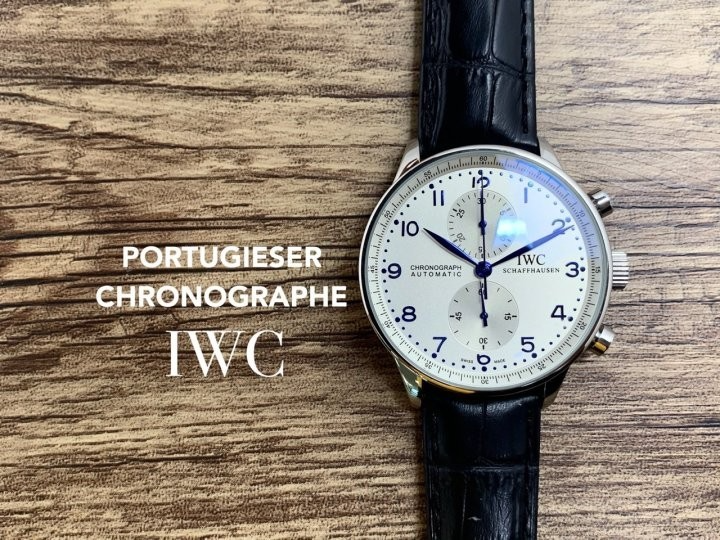 IWC-시계-국내배송 포르투기저 회이트다이얼 블루침