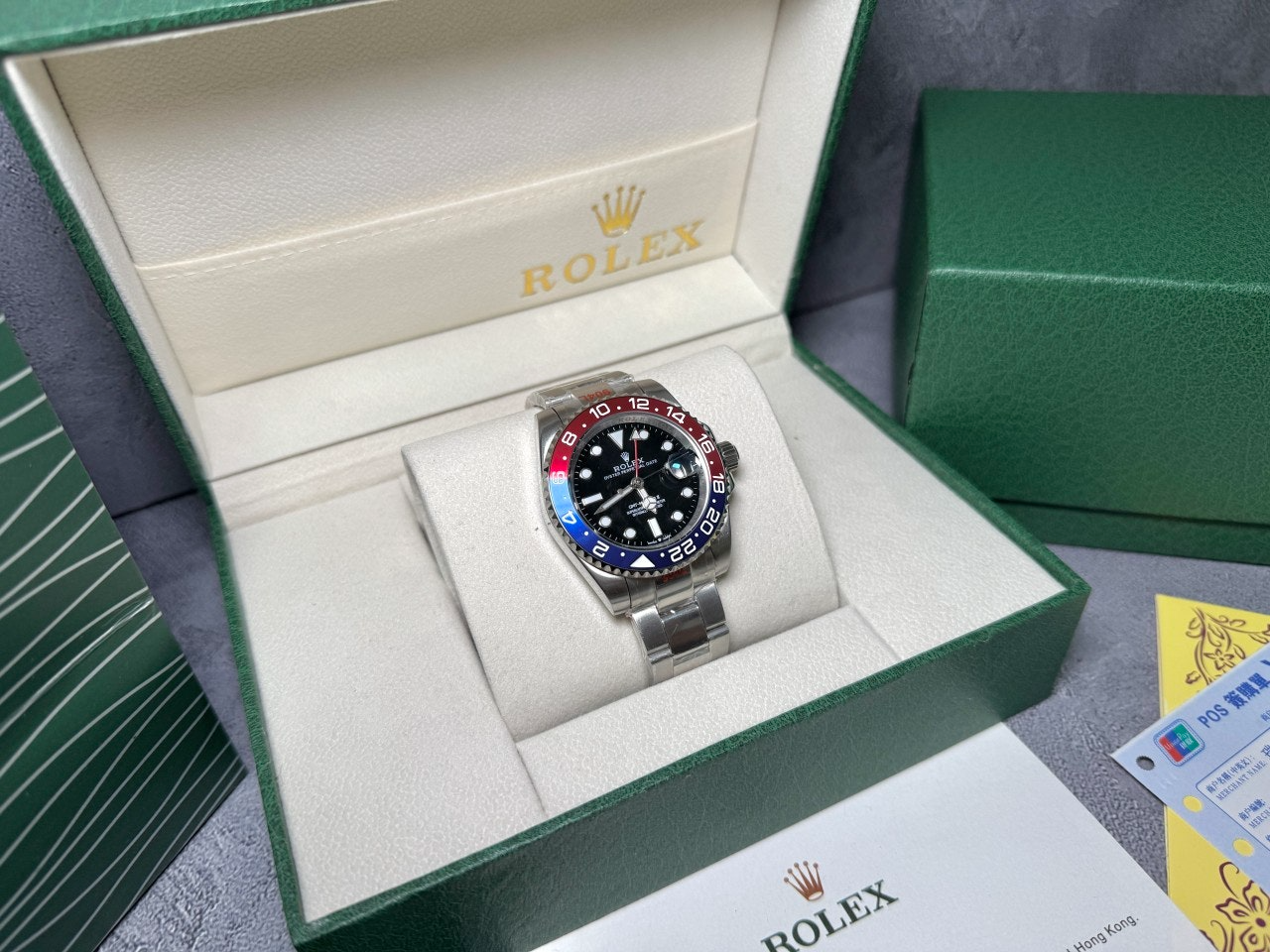 롤렉스-시계-국내배송 GMT마스터2 레드블루 40mm