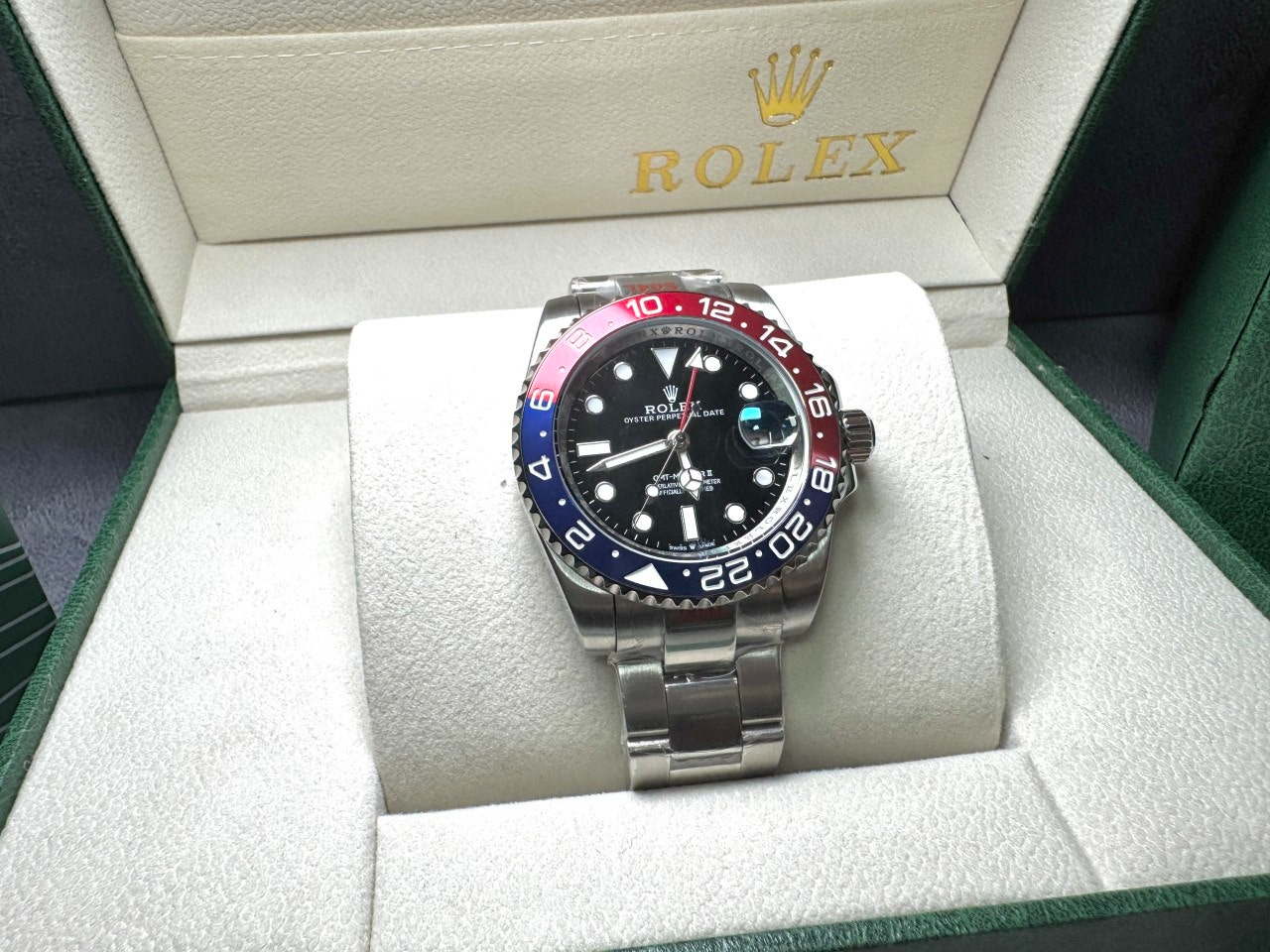 롤렉스-시계-국내배송 GMT마스터2 레드블루 40mm