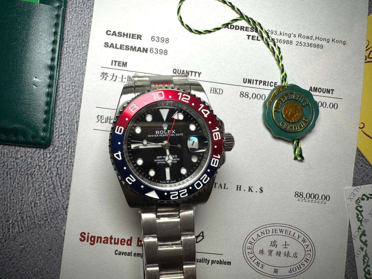 롤렉스-시계-국내배송 GMT마스터2 레드블루 40mm