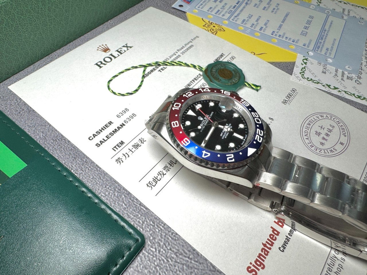 롤렉스-시계-국내배송 GMT마스터2 레드블루 40mm