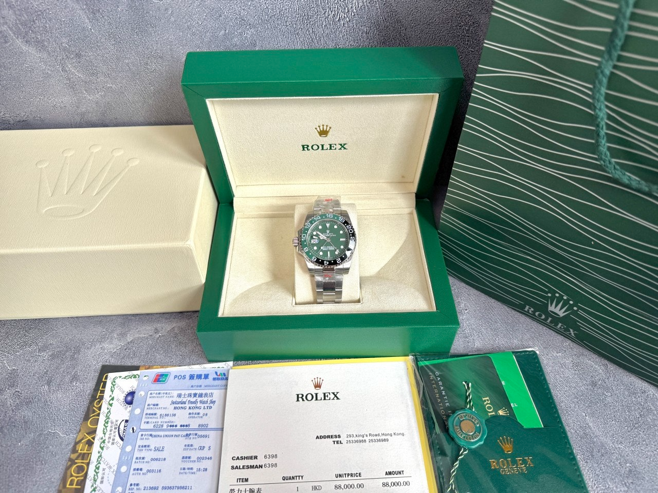 롤렉스-시계-국내배송 GMT 마스터2 그린다이얼 40mm