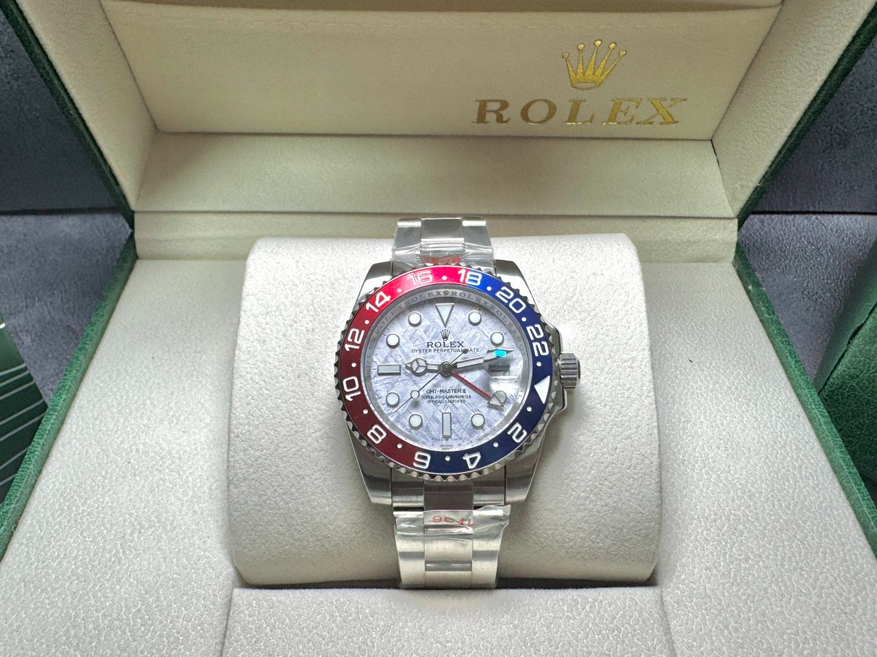 롤렉스-시계-국내배송 GMT 마스터2 메테오라이트 40mm